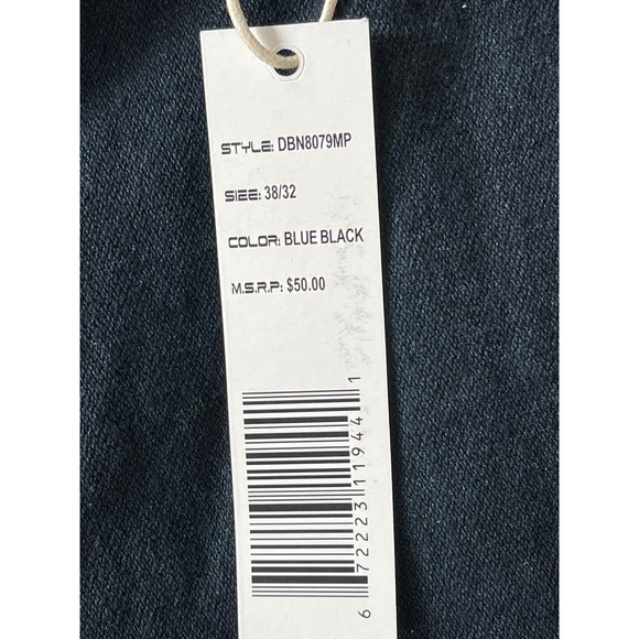 NWT! Indigo Thirty Mens Sz 38/32 Dark Wash Jeans - Picture 9 of 9